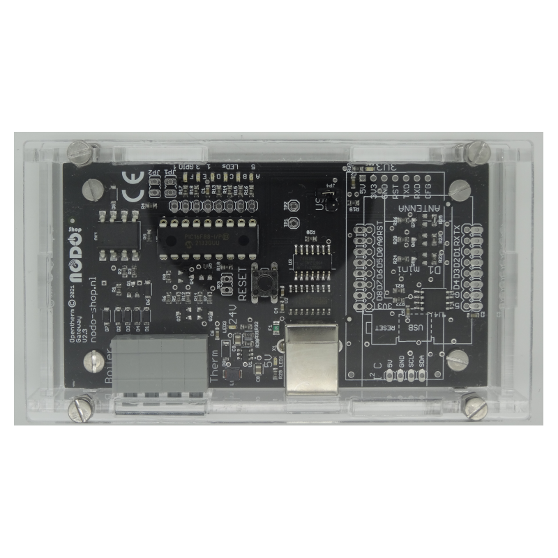 Behuizing  transparant Opentherm Gateway