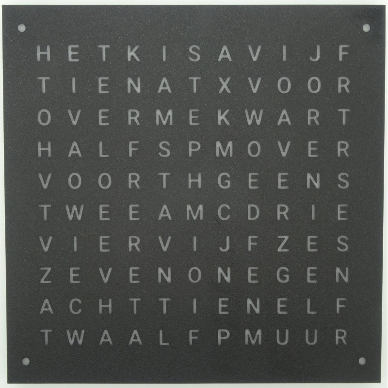 Wordclock Samensteller